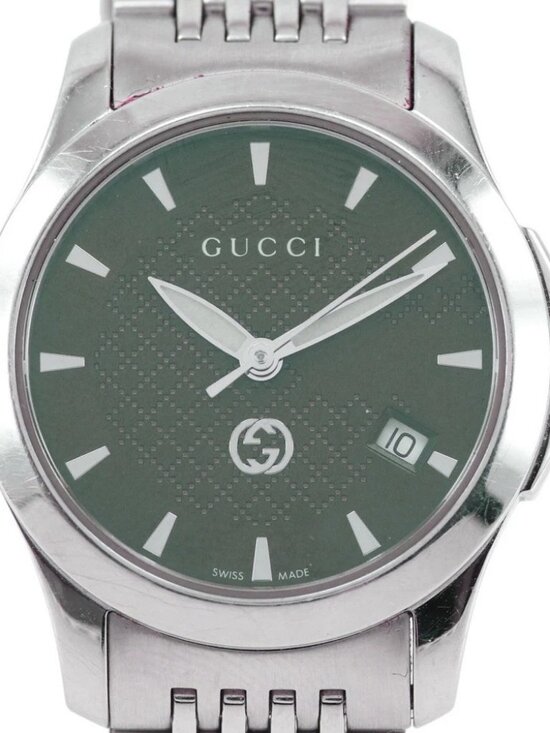 GUCCI Watches 126.5 greenDial Stainless Steel Quartz Analog display Women main image 11